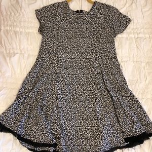 Black and White floral Urban Outfitters Dress